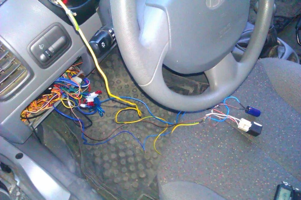 Акцент подключение сигнализации поставил сигналку StarLine A61 Dialog - Hyundai Accent (2G), 1,5 л, 2008 года ак