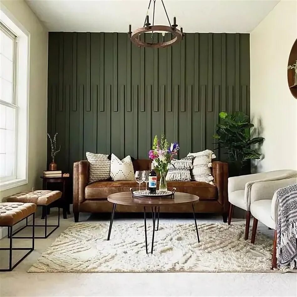 Акцент стены в интерьере Creative Small Statement Wall Ideas for a Stylish Space