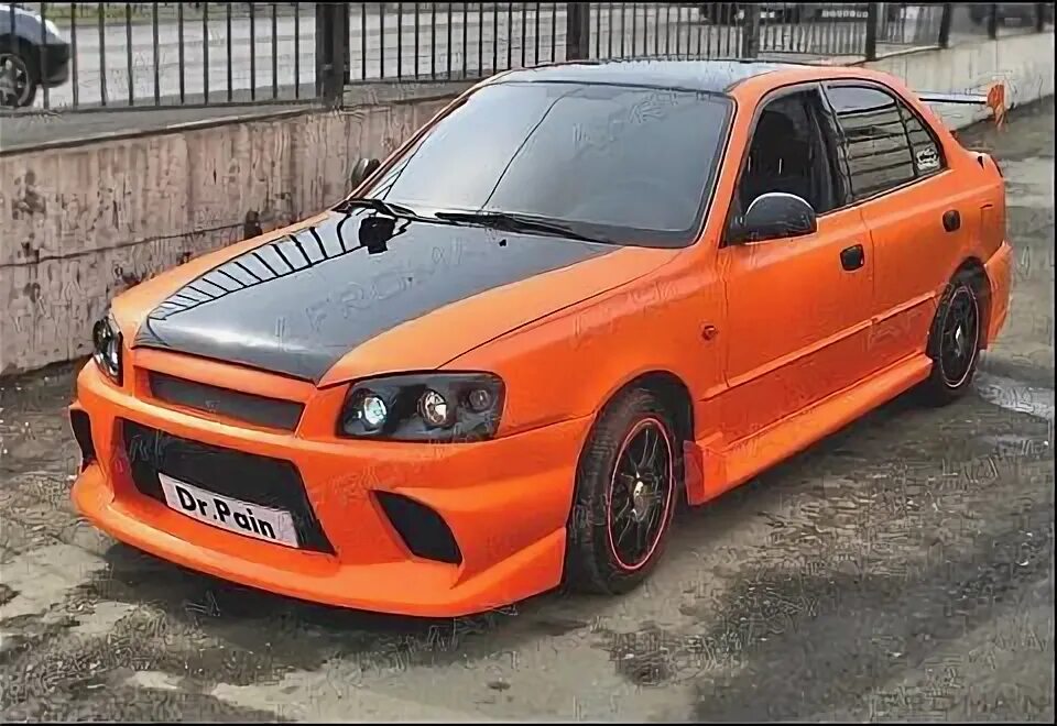 Акцент тюнинг фото Бампер "Sport" За и против. - Hyundai Accent (2G), 1,5 л, 2007 года наблюдение D