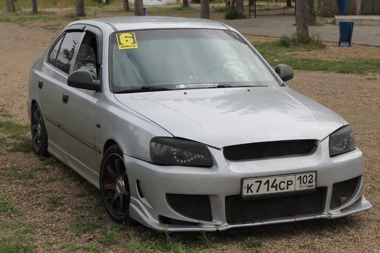 Акцент тюнинг фото Отчет о соревнованиях по автозвуку - Hyundai Accent (2G), 1,5 л, 2006 года сорев