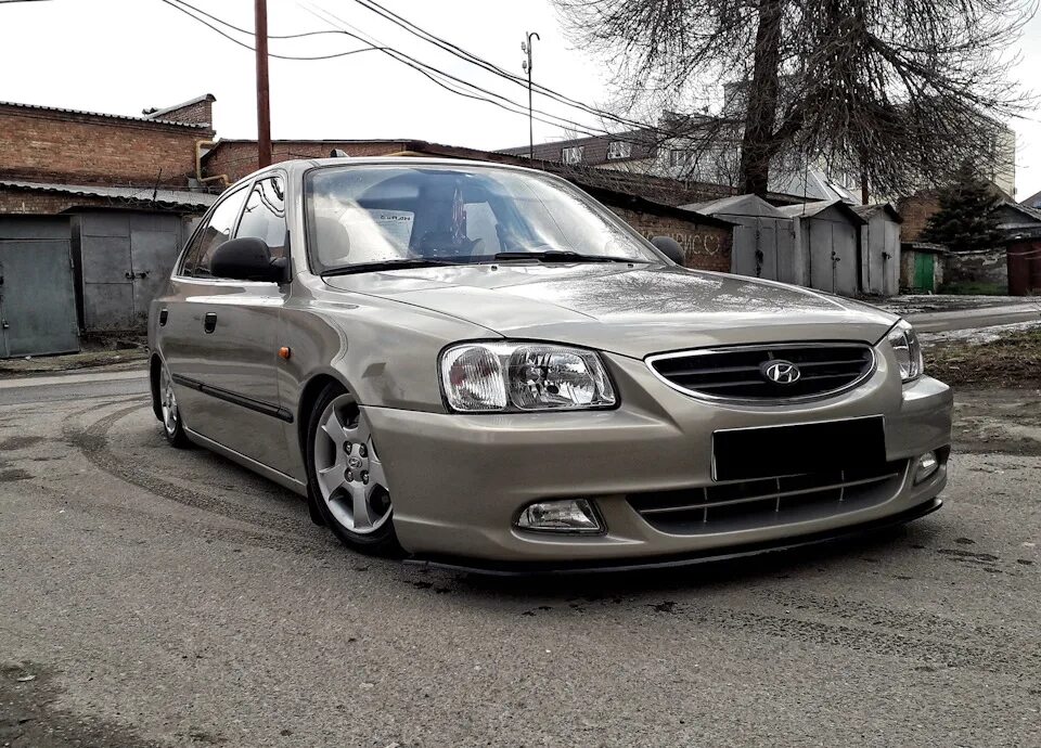 Акцент тюнинг фото 2 замена топливного фильтра и сеточки - Hyundai Accent (2G), 1,5 л, 2008 года св