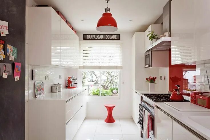 Акцент в интерьере кухни Дом в Лондоне Decoración de cocina moderna, Decoración de cocina, Diseño de coci