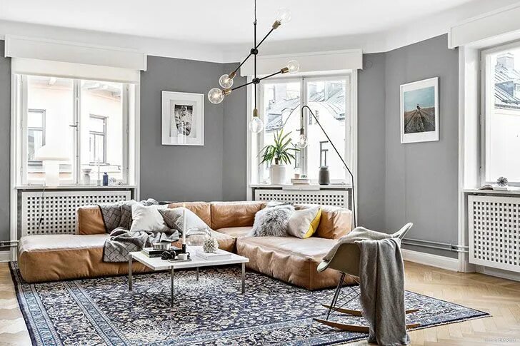 Акцентная стена в сером интерьере Épinglé sur Pièces à vivre * Living spaces