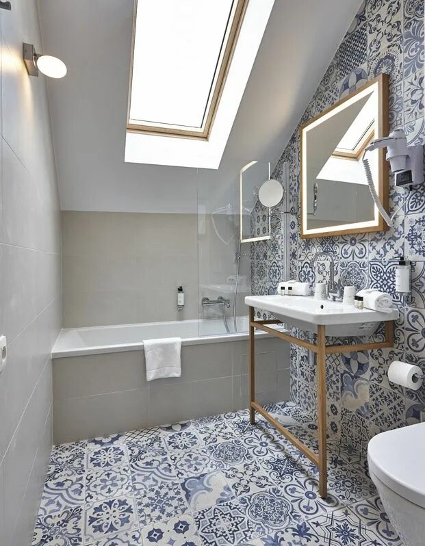 Акцентная стена в ванной комнате фото Hygge Hotel: diseño escandinavo en Bruselas. - diariodesign.com Design de interi