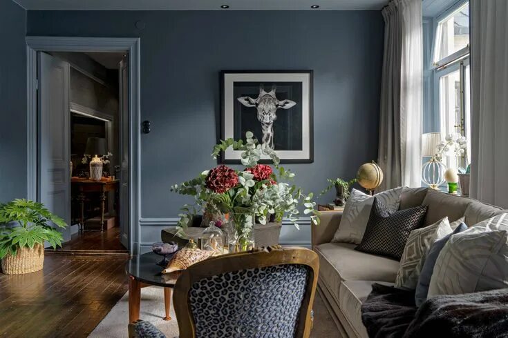 Акцентные цвета в сером интерьере КВАРТИРА 50 кв.м. - DECOR.CLOUD Decor, House interior, Interior design