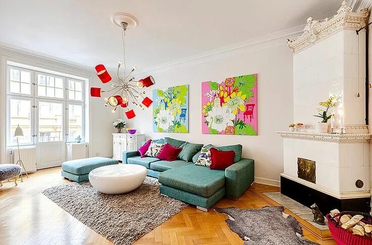 Акценты в интерьере гостиной Home & Interiors House interior, Diy decor, House design