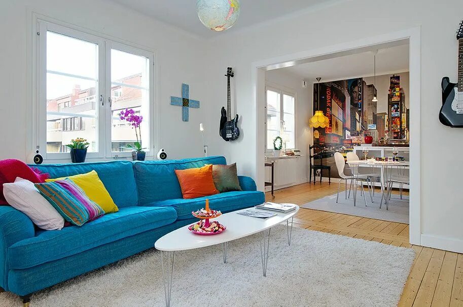 Акценты в интерьере квартиры Charming Apartment With Casual Chic Look iDesignArch Interior Design, Architectu