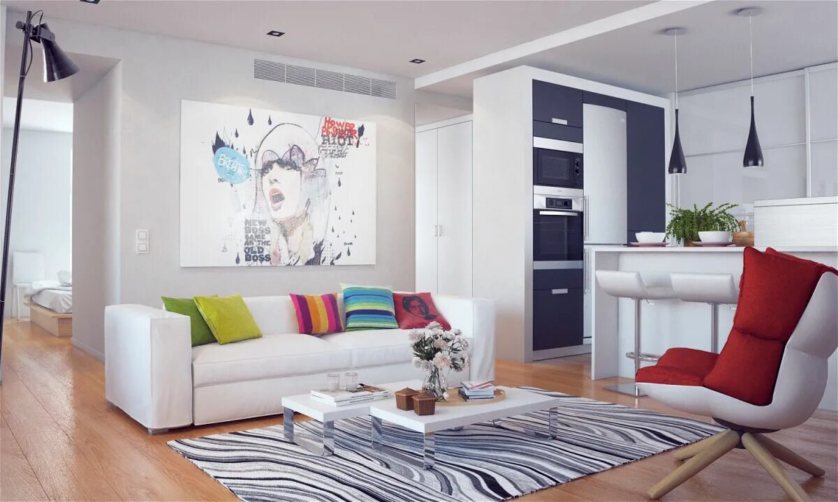 Акценты в интерьере квартиры Great color scheme Living space decor, Home decor near me, Funky home decor