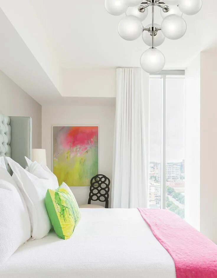 Акценты в интерьере спальни H122810-PN Ceiling pendant lights, Chandelier lighting, Ceiling chandelier