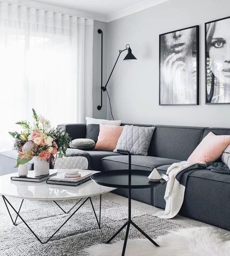 Акценты в серо белом интерьере Scandinavian Interior Modern Design ---- Interior Design Christmas Wardrobe Fash