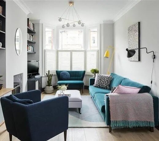 Акценты в сером интерьере 116 Likes, 1 Comments - Farrow & Ball (@farrowandball) on Instagram: "#Ammonite 
