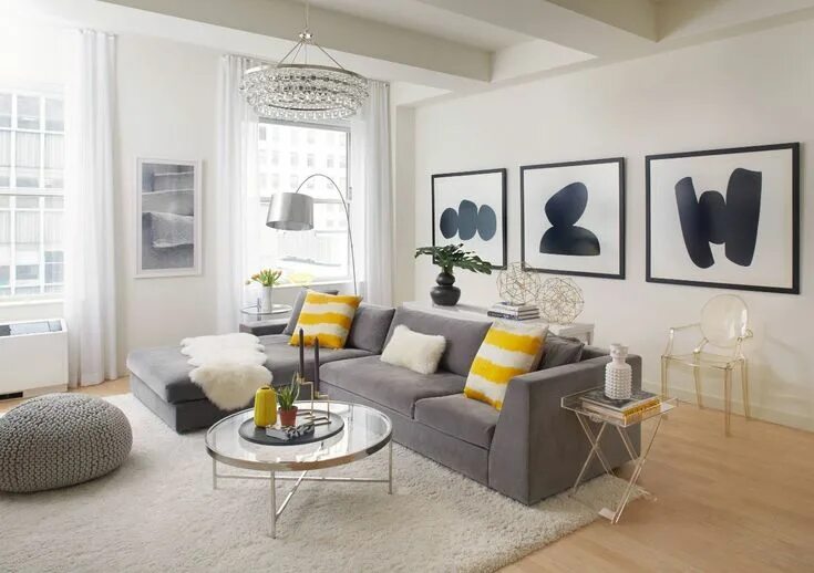Акценты в сером интерьере гостиной 7 Best Winter 2019 Interior Design Trends To Try In Your Home - Decorilla Online