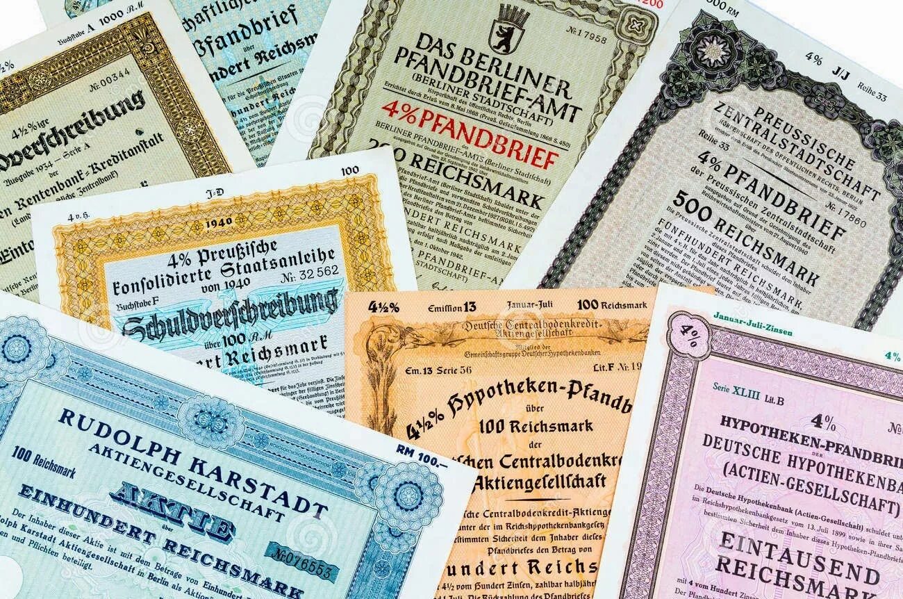 Акция фото ценная бумага Депозитный сертификат с переменной ставкой: инвестиции и безопасность финансовых