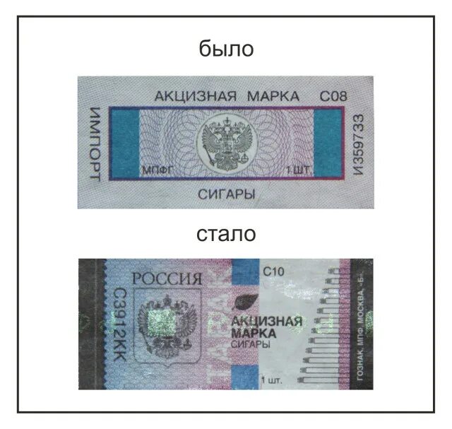 Акцизная марка на сигареты фото Новая акцизная марка - Сигарные заметки - LiveJournal
