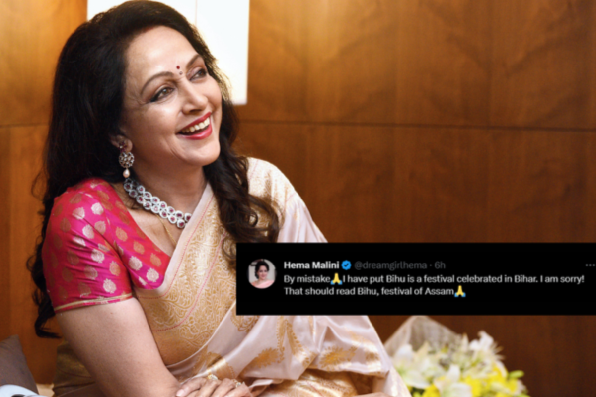 Актриса хема малини фото BJP MP Hema Malini 'Sorry' For Wishing Bihar Instead Of Assam On Bihu