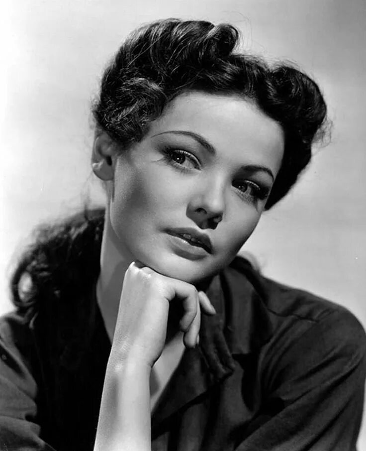 Актрисы 50 60 годов фото Pin on Photography_Vintage photo Gene tierney, Portrait, Belle starr