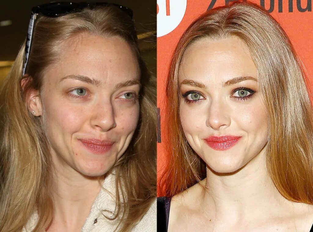 Актрисы без макияжа Photos from Stars Without Makeup - E! Online Without makeup, Amanda seyfried, Ma