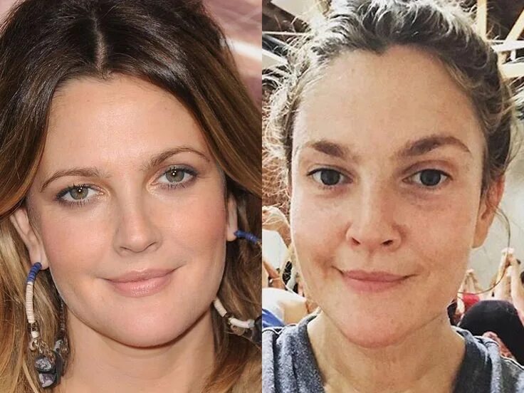 Актрисы без макияжа What 43 actresses look like without makeup Celebs without makeup, Without makeup