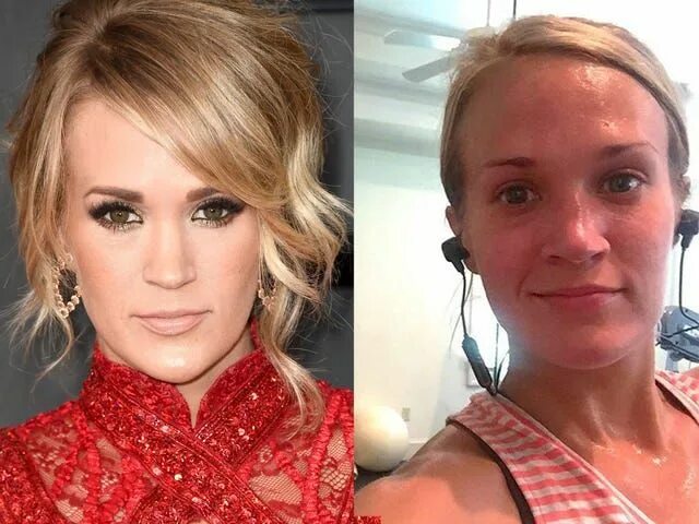 Актрисы без макияжа Here's what 40 celebrities look like without makeup Celebrities, Without makeup,