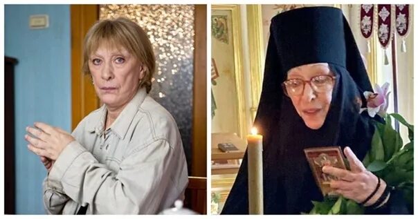 Актрисы ушедшие в монастырь фото и фамилии Советская и российская актриса театра, кино и дубляжа, монтажёр. Народная артист