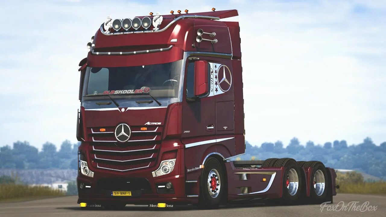 Актрос мп3 тюнинг фото ETS2 1.40 Mercedes Actros MP4 Tuning Addons Euro Truck Simulator 2 Mod - YouTube