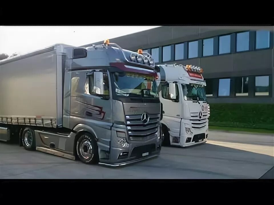 Актрос мп3 тюнинг фото MB Actros MP4 Tuning - Jenal Transporte (Part 2) - YouTube