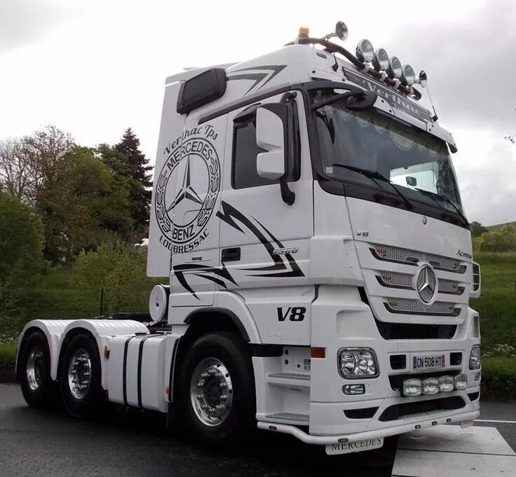 Актрос мп3 тюнинг фото Mercedes Benz Actros Mp3 V8 Megaspace Грузовики, Автобус