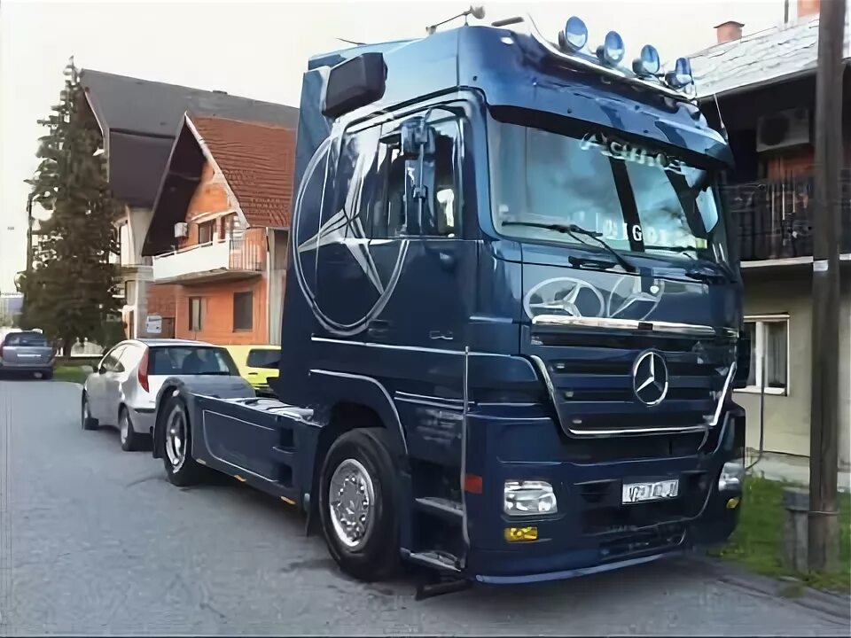 Актрос мп3 тюнинг фото MB Actros Blue Star (making of tuning) - YouTube