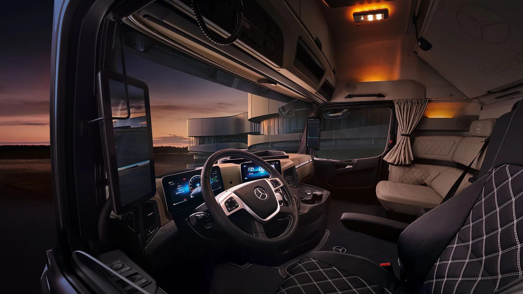 Актрос салон фото 活 動 與 事 件: 更 多 特 色 - Mercedes-Benz Trucks - Trucks you can trust