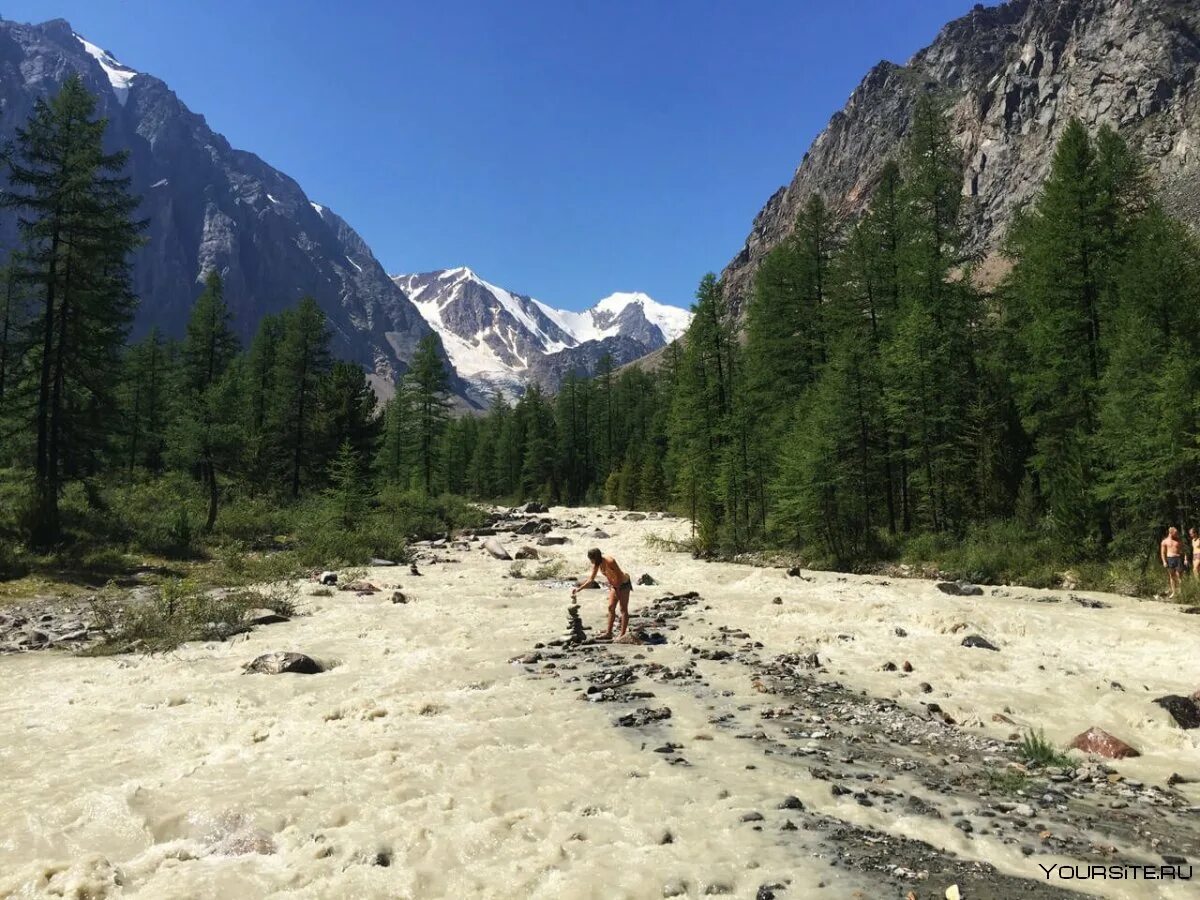 Актру горный алтай фото Прекрасная река Тютюсу Дары природы Фотогалерея природы на greenmatrix31.ru
