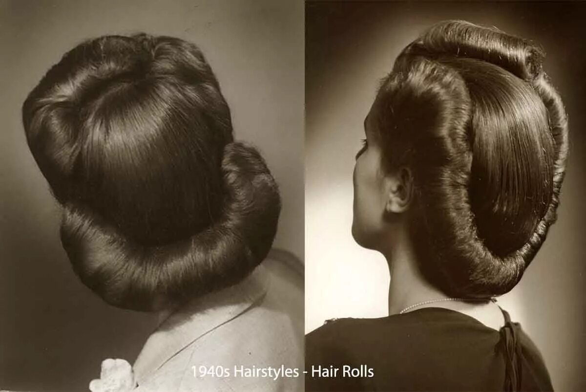 Актуальность темы прически 40 годов 20 века History of 1940s Fashion - 1940 to 1949 - Glamour Daze 1940s hairstyles, Retro h