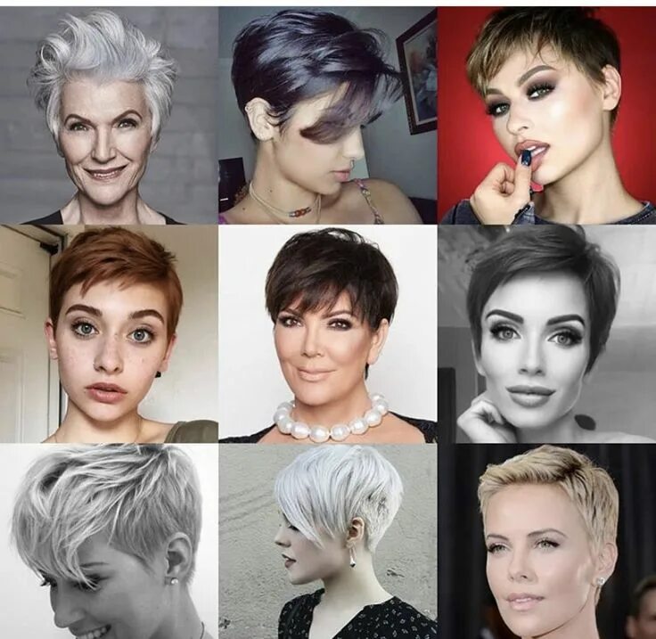 Актуальные короткие стрижки 2024 Pin by Cindy Decker on Beautiful hair Pixie, Medium short hair, Beautiful hair