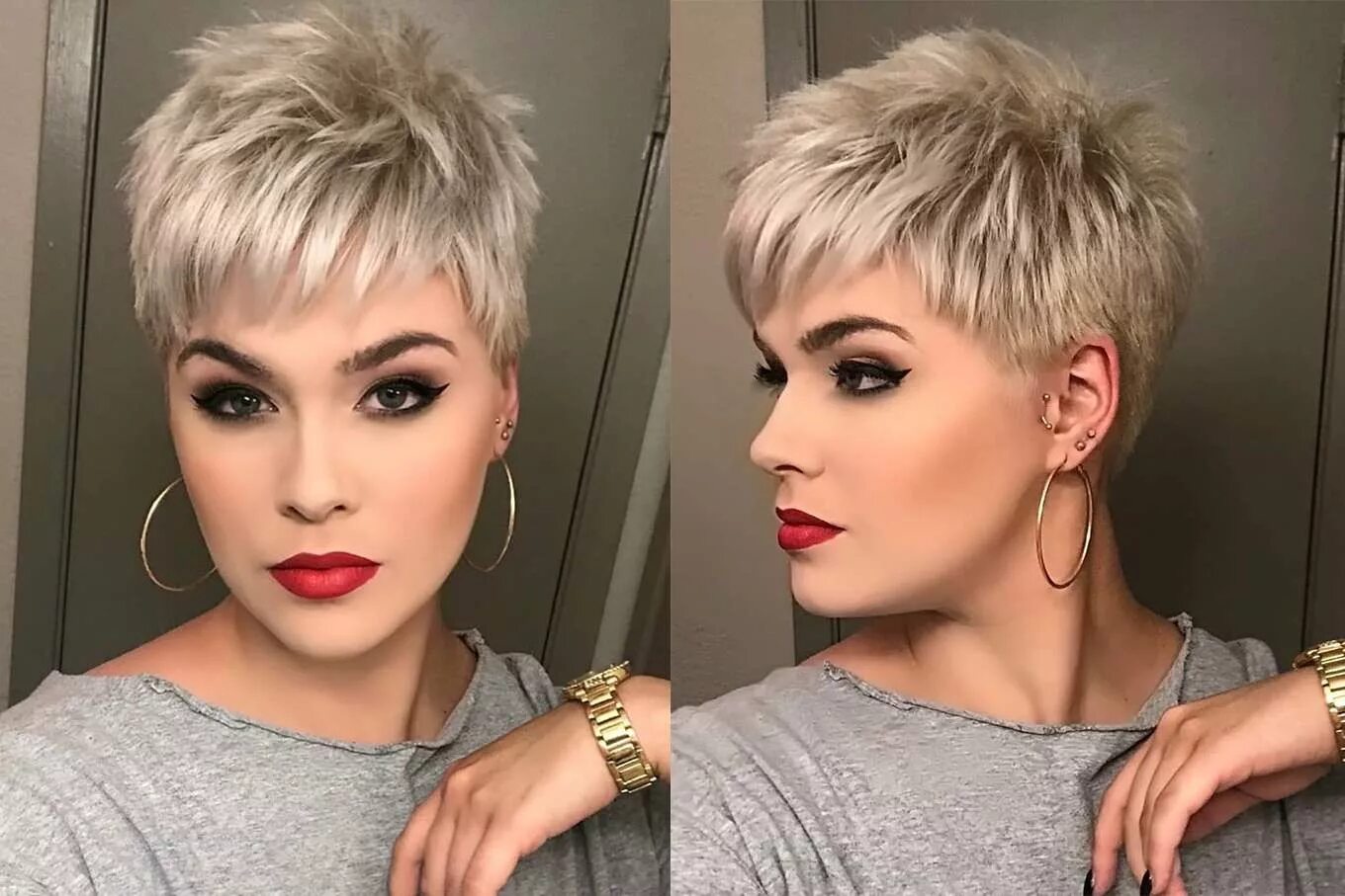 Актуальные короткие стрижки 2024 Kingsley Brown Short Hairstyles Haarschnitt kurz, Haarschnitt, Kurzhaarschnitte