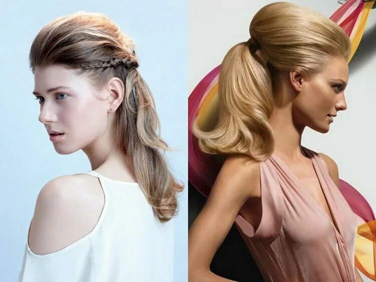 Актуальные прически на длинные волосы 2024 Coiffure femme cheveux longs tendance printemps 2015