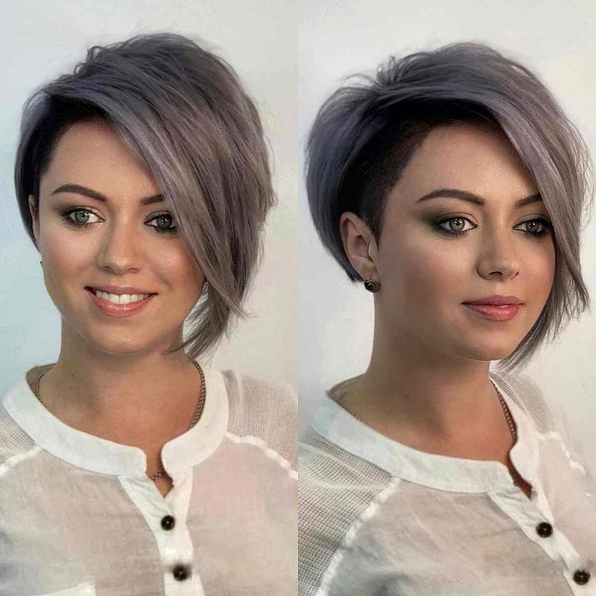 Актуальные стрижки 2024 года 26 Modern Pixie Shag Haircuts for Stylish Older Women Short hair styles, Pixie b