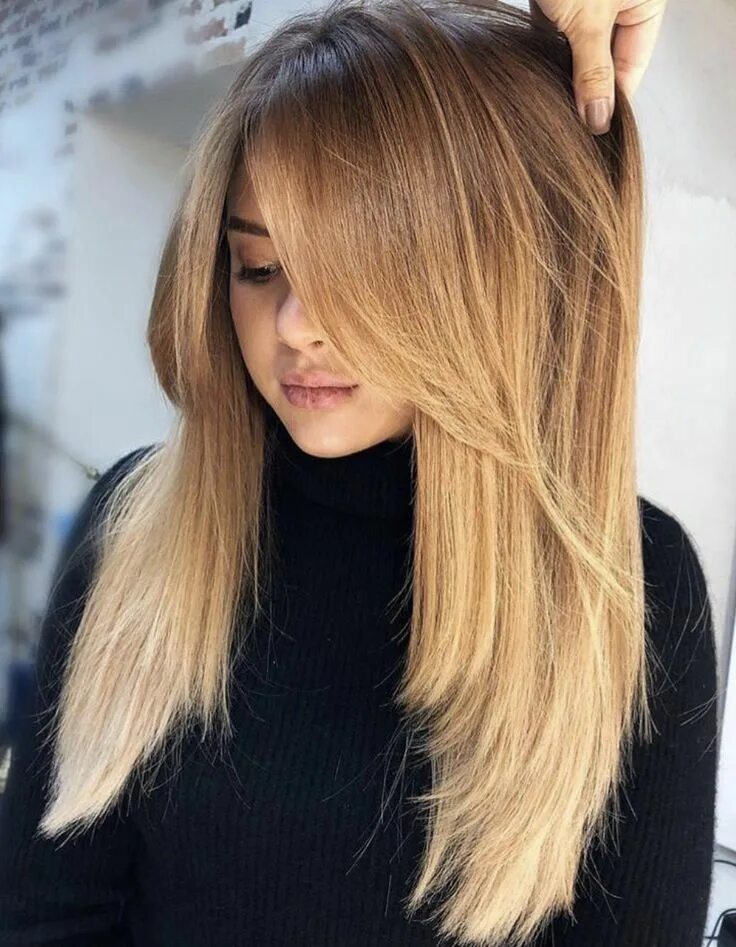 Актуальные стрижки на длинные Pin on Haircut Layered hair, Long hair styles, Growing out short hair styles