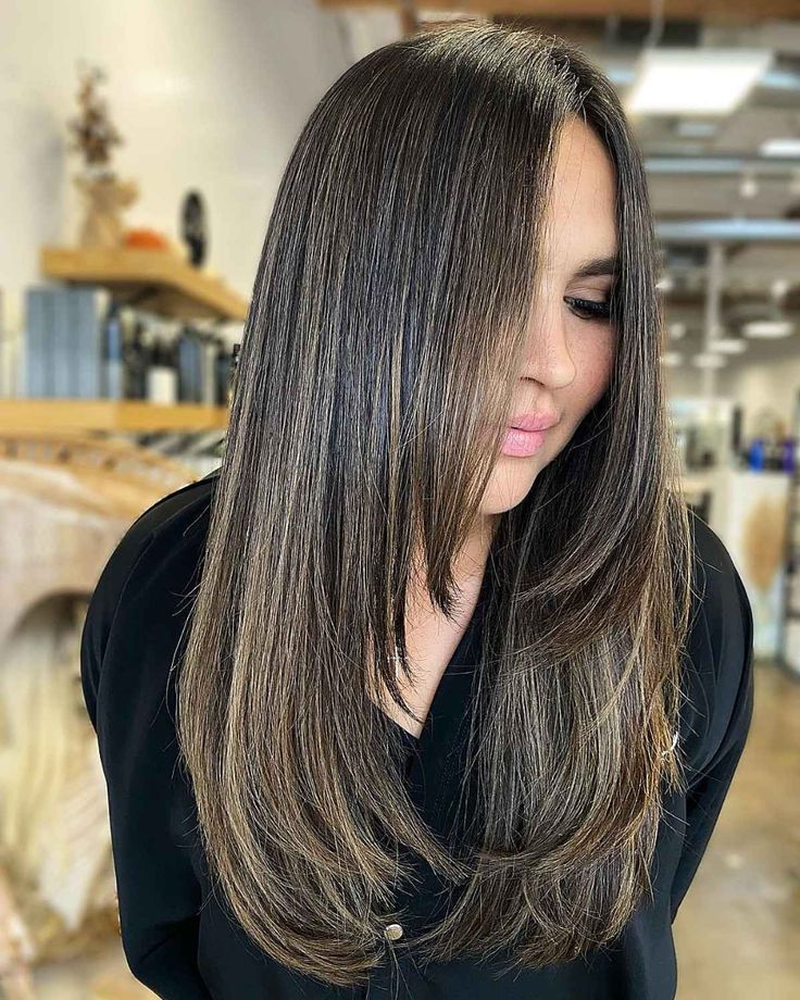 Актуальные стрижки на длинные волосы 2024 40 Stunning Haircuts with Long Layers for Straight Hair