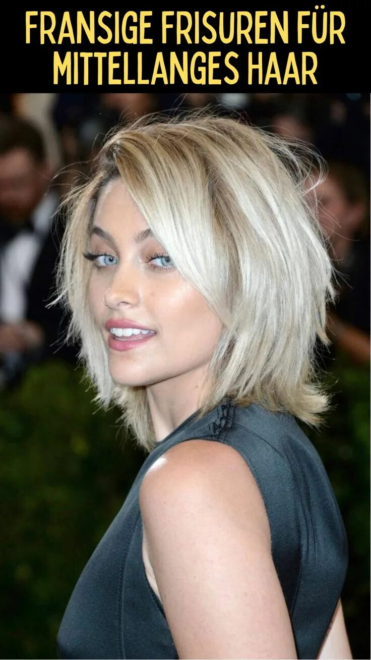 Актуальные стрижки на волосы средней длины Fransige Frisuren für mittellanges Haar: Ein trendiger Blickfang - Frisur Ideen 