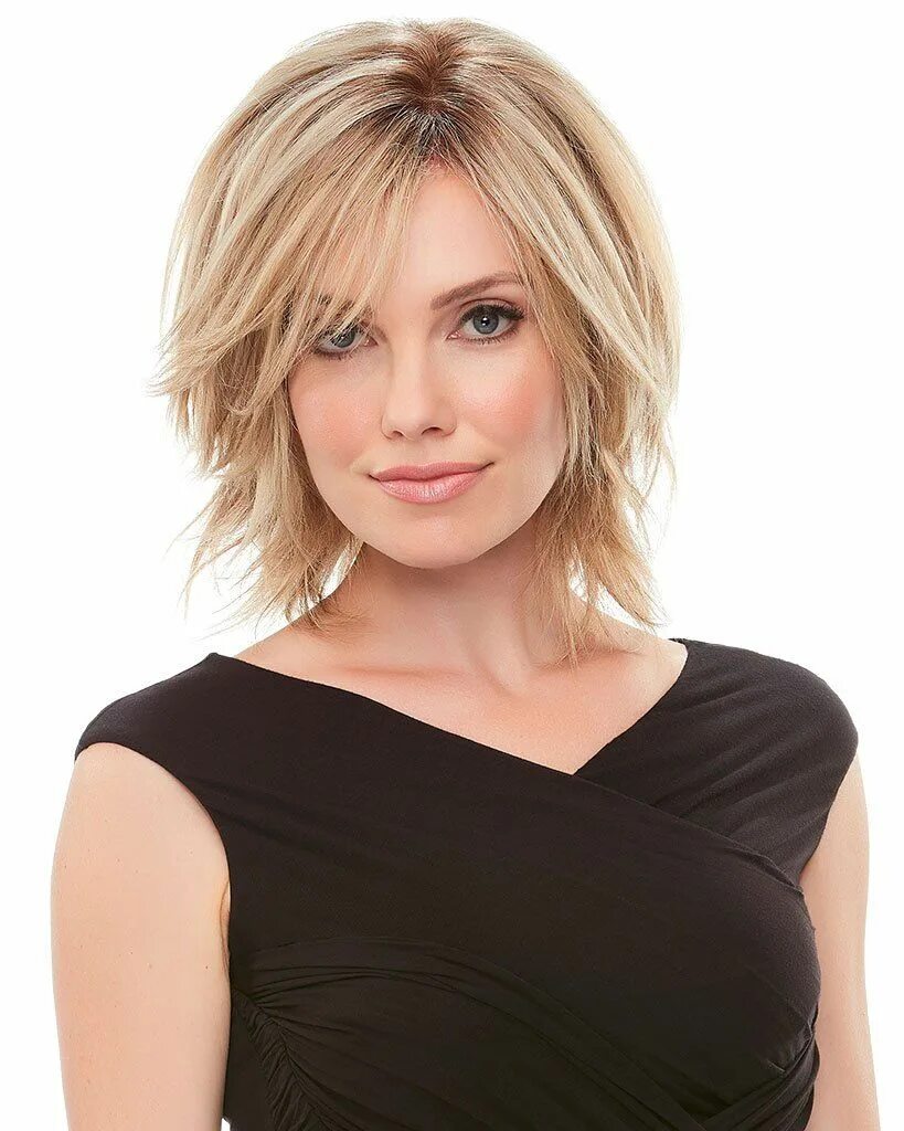 Актуальные стрижки на волосы средней длины Top Form HH 6-8" Human hair pieces, Hair pieces, Hair toppers