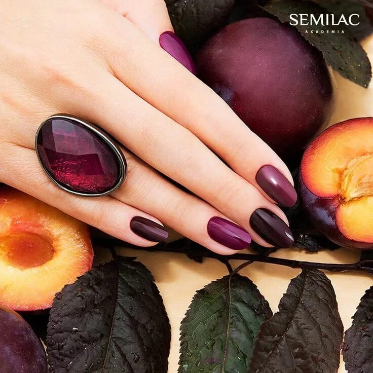 Актуальные цвета маникюра осень 2024 Pin on Paznokcie How to grow nails, Gel nail colors, Manicure pedicure at home
