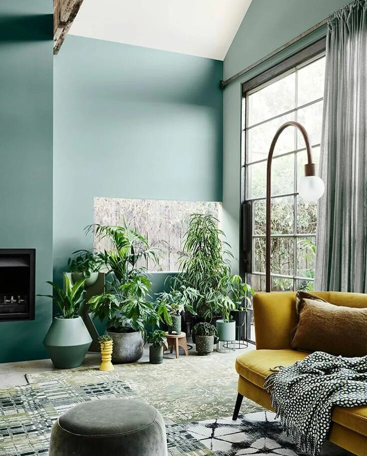 Актуальные цвета стен в интерьере 2024 Pin on Odessa Street reno inspo Yellow living room, Living room green, Living ro
