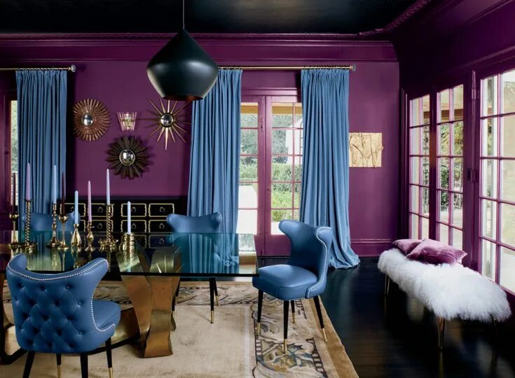 Актуальные цвета в интерьере Pratt & Lambert Paints - Eclectic - Dining Room - Other - by Pratt & Lambert Pai
