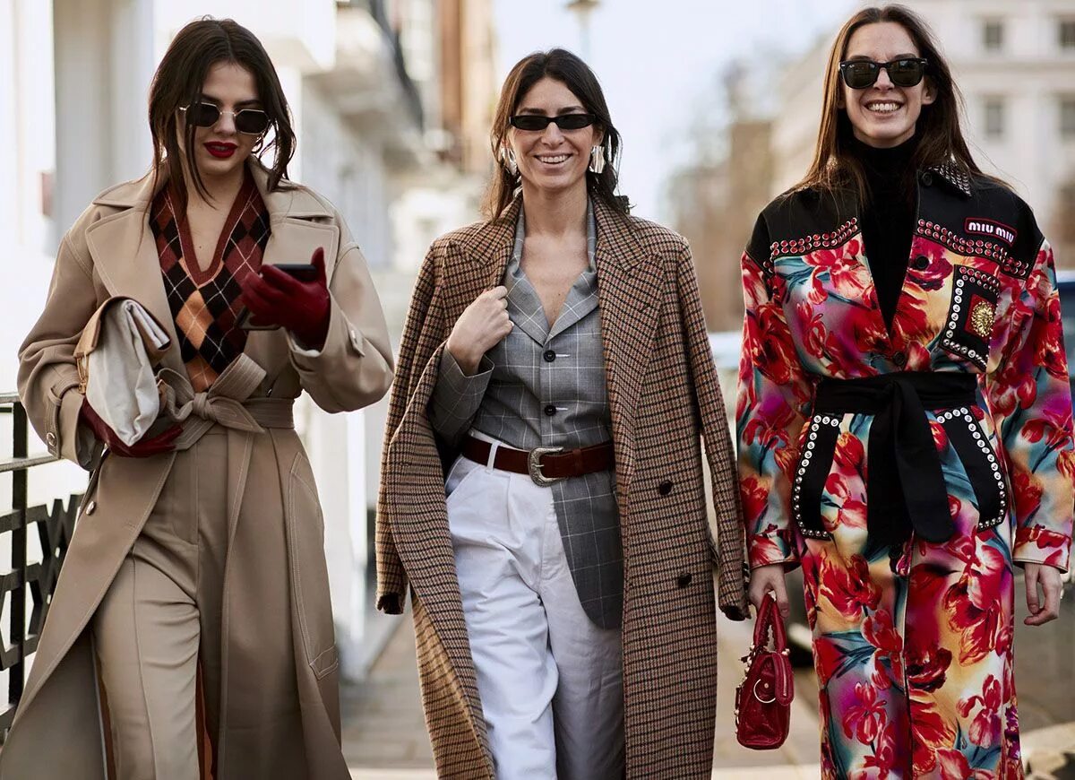 Актуальные тренды в одежде Street style на неделе моды в Лондоне осень-зима 2018-2019 Londra moda haftaları