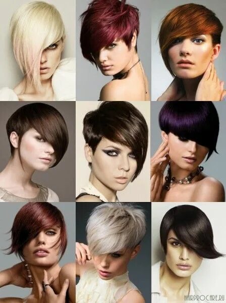 Актуальные женские стрижки 62 Different Colors Bob Hairstyles for Your Pinterest Boards