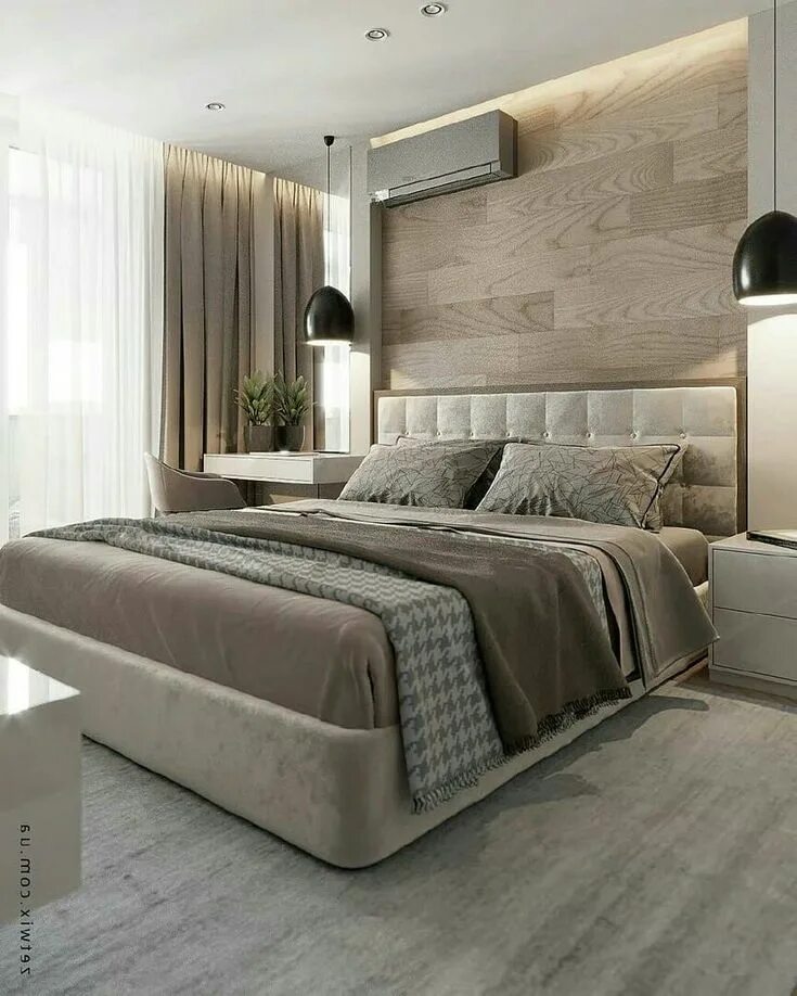 Актуальный интерьер спальни Pin on спальня Unique bedroom design, Bedroom design, Bedroom interior