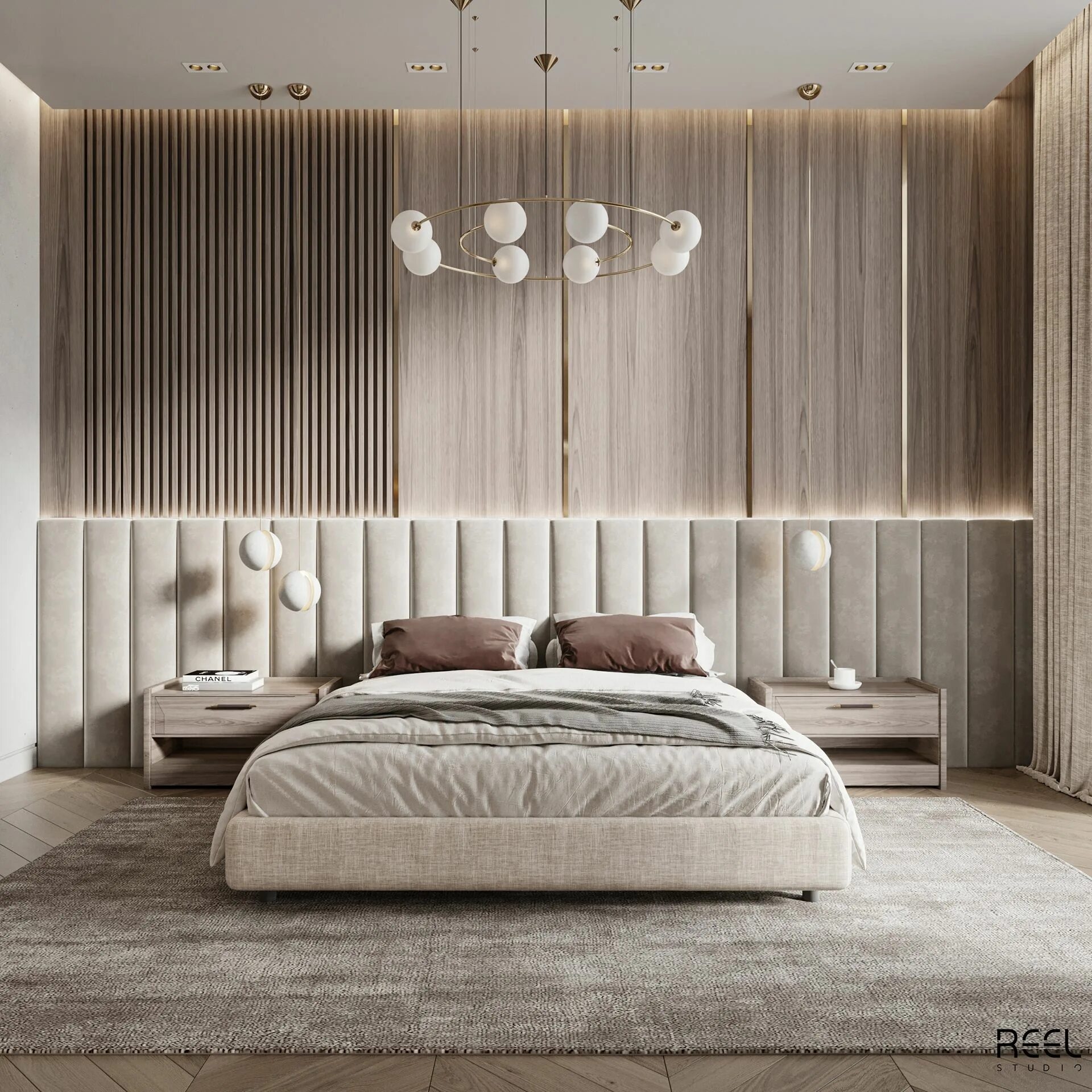 Актуальный интерьер спальни Bedroom Bedroom bed design, Luxurious bedrooms, Bedroom design