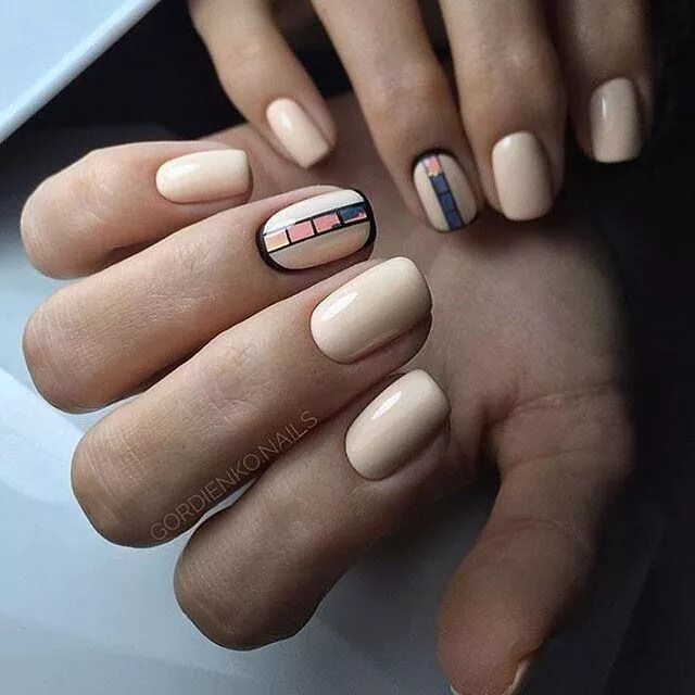 Актуальный маникюр на короткие ногти 2024 Pin by Alya on Nails Manicure, Squoval nails, Gel nails