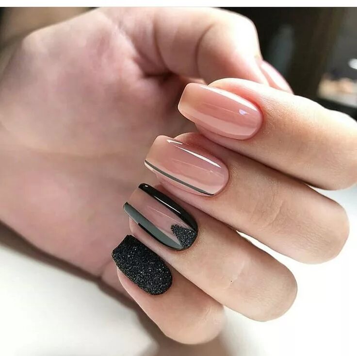 Актуальный маникюр на квадратные ногти Pin by MToufashion on nails design Square nail designs, Square nails, Nails now