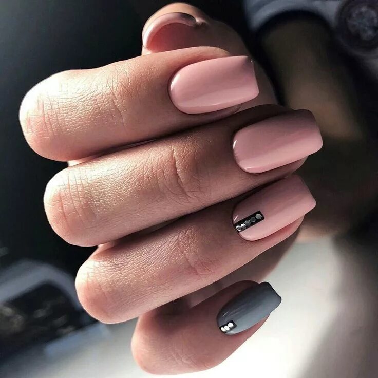 Актуальный маникюр на квадратные ногти Pin by Oun Anbushinova on Маникюр Nails, May nails, Nail designs