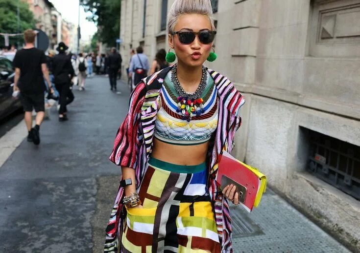 Актуальный модный стиль Vogue Runway Fashion, Cool street fashion, 2017 fashion trends